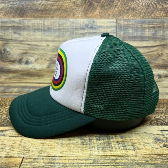 World Cycling Championship 1974 Montreal Canada Trucker Hat Green Ball Cap - Picture 3 of 7